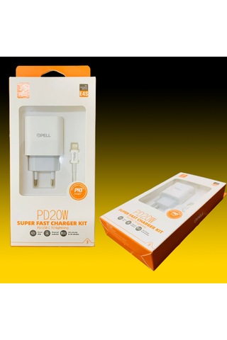 Pell iOS Uyumlu 20 Watt Pd Yeni Nesil Hızlı Şarj Cihazı