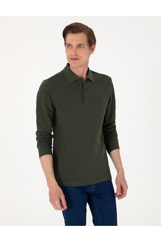 Pierre Cardin Erkek Koyu Yeşil Sweatshirt 50314048-vr079 Koyu Yeşil