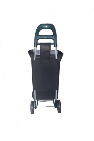 Tekerlekli Pazar Arabası Ve Çantası, Pazar Sepeti - Gri