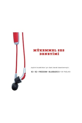 Hafızalı Jaybird Comfort Kulaklık Başlıkları - Premium Hafızalı S- M- L Boy Köpük Kulak Uçları - Tüm Kulaklıklarla Uyumludur