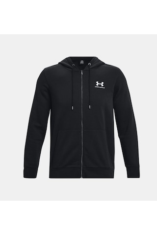 Under Armour Erkek UA Essential Fleece Tam Boy Fermuarlı Kapüşonlu Üst 1373881-001 Çok Renkli