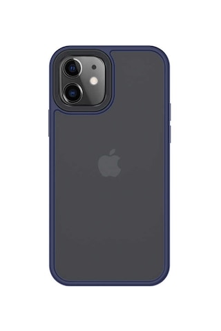 Benks Apple Uyumlu iPhone 12 Mini Kılıf Arkası Mat Buzlu Benks Hybrid Kapak ZORE-218641