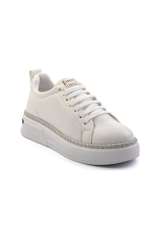 Bambi Beyaz Kadın Sneaker K01377024007 Beyaz