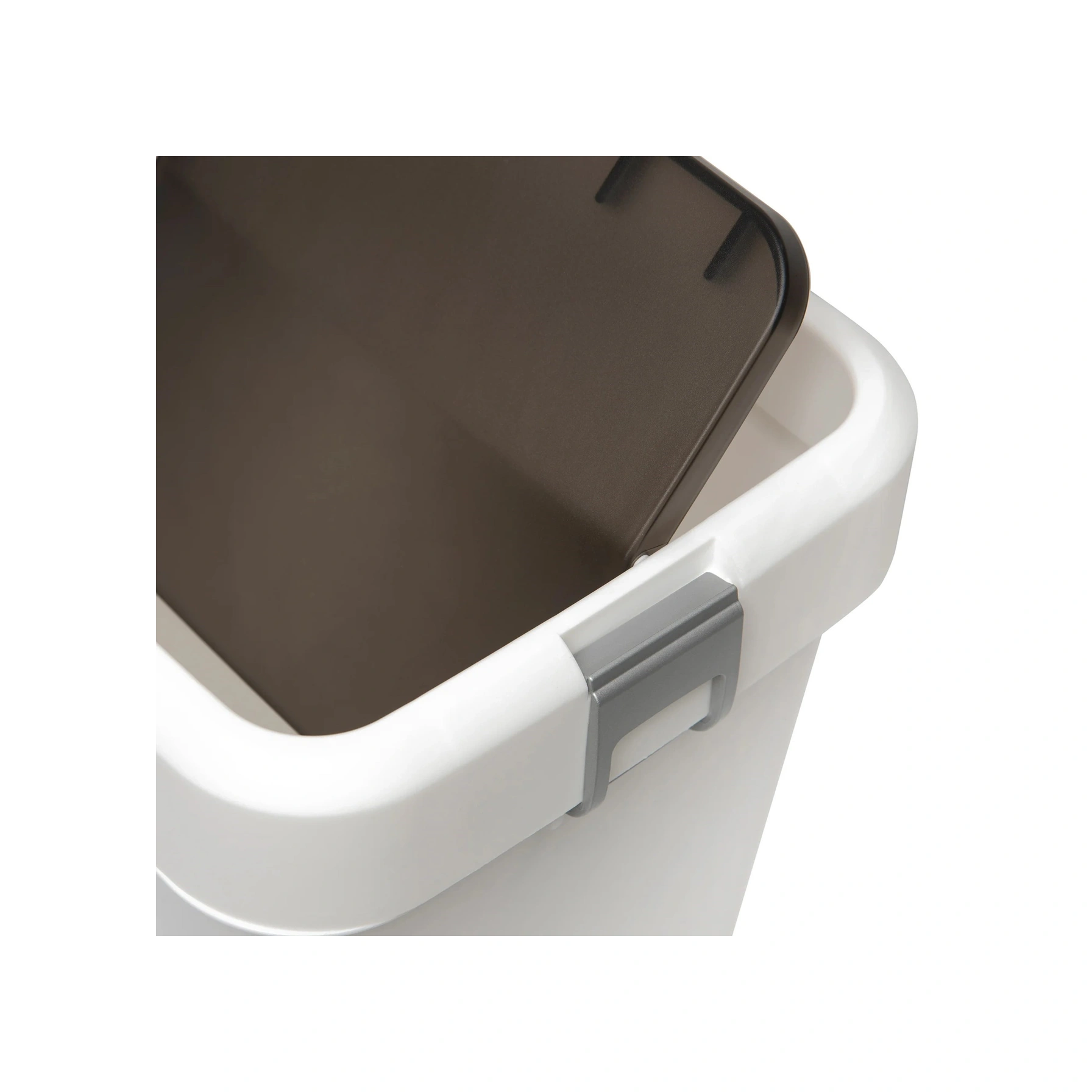 Technow Motek Cob-411b 18 Litre Çöp Kutusu Kovası + Temizlik Seti Beyaz