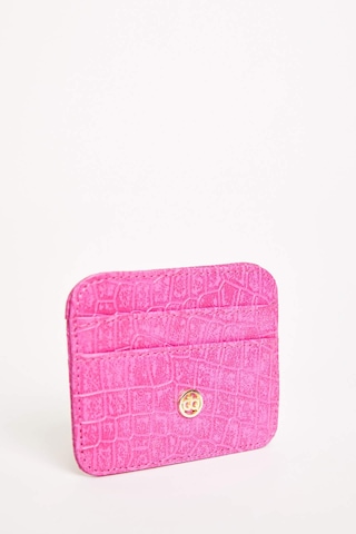 Defacto Kadın Suni Deri Croco Kartlık W2526AZNSPN25 Pembe