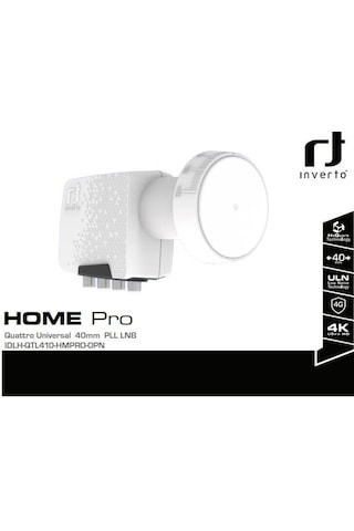 Inverto Home Pro Uln Quattro Santral Lnb Full Hd 4K Uyumlu