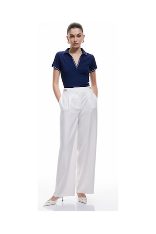 Koton Pamuklu Slim Fit Çizgili Kısa Kollu Polo Yaka Tişört Lacivert 5sak50015ek Lacivert