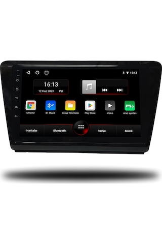 Oskodi Skoda Rapid Android Carplay Multimedya 2013-2018 2gb Ram + 32gb Hafıza