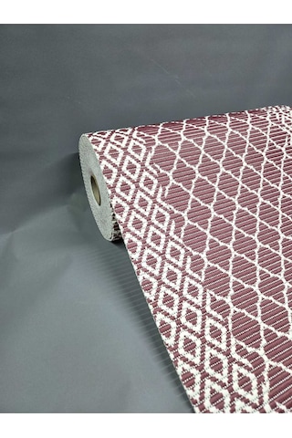 Aqua Mat Üst Kalite Kaydırmaz Paspas - 65 Cm Çok Amaçlı Islak Zemin Matı 65 X 200 / Bordo