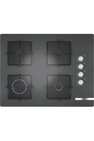 Bosch HBF512BH1T - POP7C9O12O - DWK66PJ70T Gri Ankastre Set