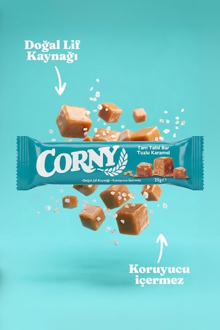 Corny Tam Tahıl Bar Tuzlu Karamel X 12 Adet