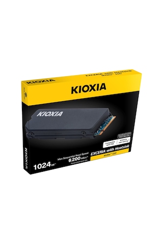 Kıoxıa Excerıa Heatsınk G4, Lsc11k1t02g8, 1tb, 6200/4900, Gen4, Nvme Pcıe M.2 2280, Ssd, Soğutuculu