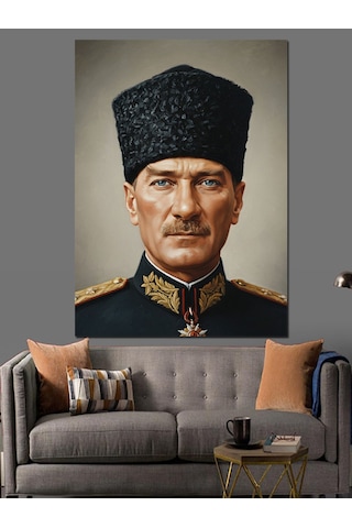 Ahşap Tablo Mustafa Kemal Atatürk İnsan Figürlü Tablolar