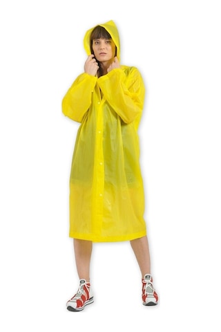 Kapüşonlu Ve Çıtçıtlı Eva Yağmurluk Unisex