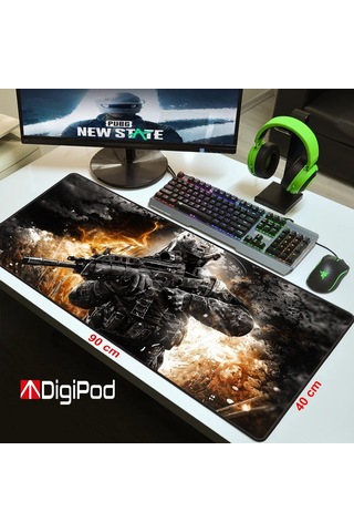 Digipod Gaming Mousepad Oyuncu Mouse Pad 90x40 Xxl Büyük Oyuncu