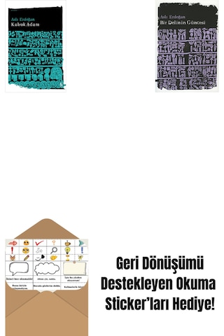 Kabuk Adam + Bir Delinin Güncesi + Okuma Sticker'ları