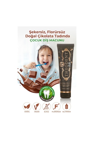 Theodent Classic Ve Kids Diş Macunu 2 Li Set Florürsüz Kakao Özlü Rennou Teknolojisi