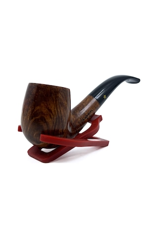 Şahin Sarı Yıldız Bent Billiard 9mm Filtreli Akrilik Saplı Pipo X-160 237197