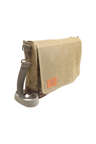 oldcottoncargo OLD COTTON CARGO 7171 UNISEX SU GEÇİRMEZ LEPTOP OMUZ ÇANTASI HAKİ