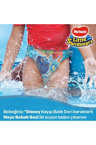 Huggies Little Swimmers Mayo Bebek Bezi 3-4 Yaş 12x6 72 Adet 3 - 4 Numara