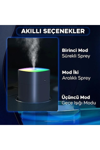 Polham Led Işıklı Hava Nemlendirici Difüzör 400 ML