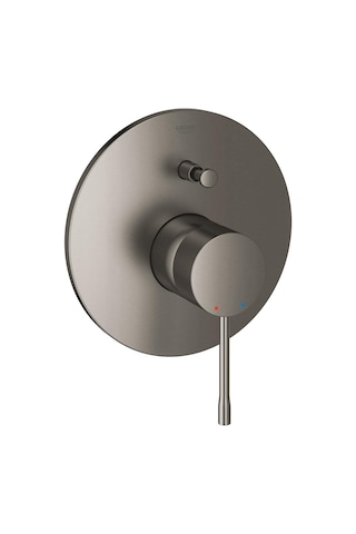 Grohe Essence New Ankastre Duş Bataryası-Brushed Hard Graphite - Krom