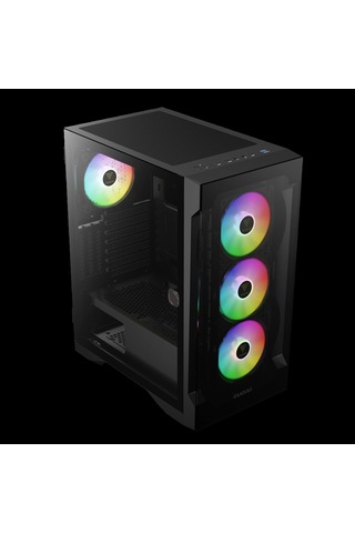 Gamdıas Talos E2 Elite, 850w, Tempered Glass, Argb, 80+ Bronze, Atx Gamıng Kasa