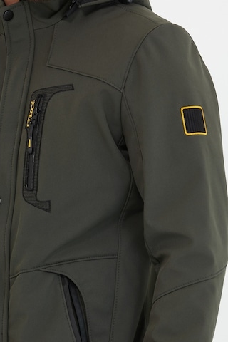 Mero Life Içi Kürklü Kapüşonlu Su Ve Rüzgar Geçirmez Softshell Erkek Mont Haki