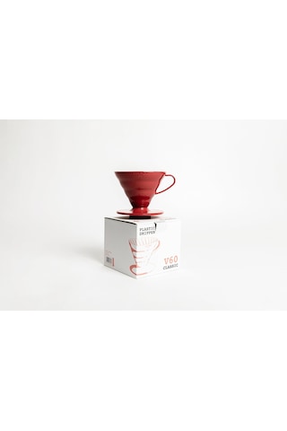 Kahve Filtresi, Plastik Size 02 Kırmızı Vd-02r