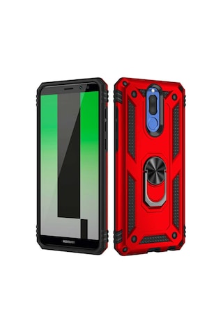 Huawei Mate 10 Lite Kilif Yüzüklü Zirh Tank Vega 534120047