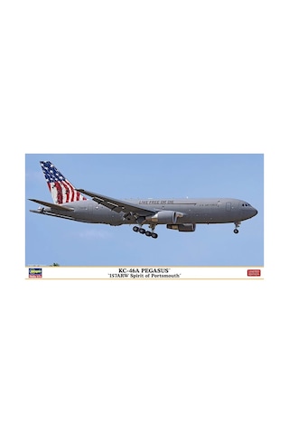 Hasegawa 41 10865 1/200 Ölçek, Kc-46a Pegasus 157 Arw Spirit Of Portsmouth , Savaş Uçağı Plastik Model Kiti