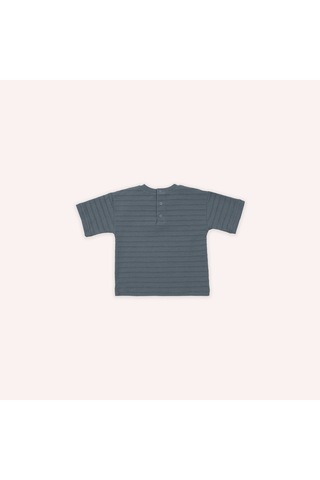 Panço Erkek Çocuk Kısa Kollu T-shirt İndigo