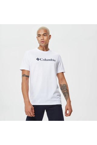 Columbia Cs0287 Csc M Basic Big Logo Brushed Ss Tee Erkek T-Shirt 9110141100-12255 001