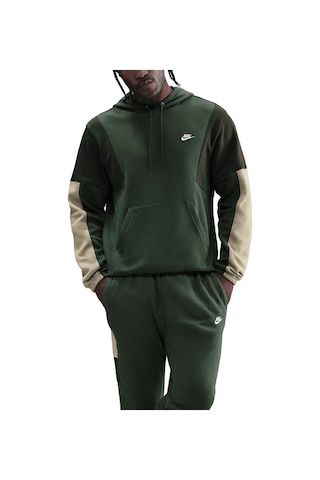 Nike Hv1165-323 Club Fleece Erkek Tracksuit Takım - Yeşil