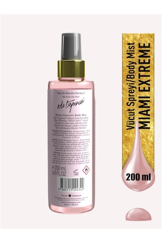 Eda Taşpınar Miami Extreme Vücut Spreyi 200 ML