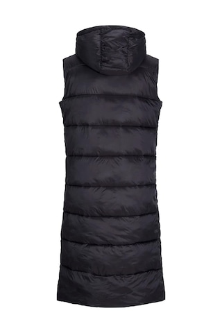 Jack & Jones 12245694 Jxnora Lightweight Long Vest Otw Şişme Yelek Siyah 001