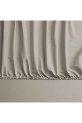 Linens X Tencel Lyocell Çift Kişilik Lastikli Çarşaf Vizon