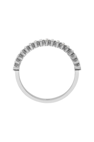 Sirius Pırlanta F Renk 0,15 Karat Pırlanta Yarım Tur Yüzük