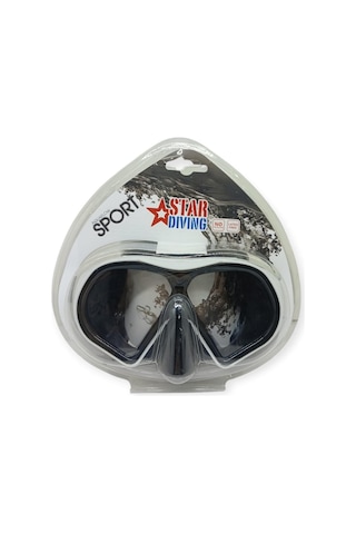 Star Diving Dalış Maskesi Yetişkin - 51703-beyaz Lisinya Çok Renkli