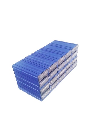 Sembol 300 Plastik Çekmeceli Kutu 4,6X11,7X2,4 Cm 20 Çekmeceli