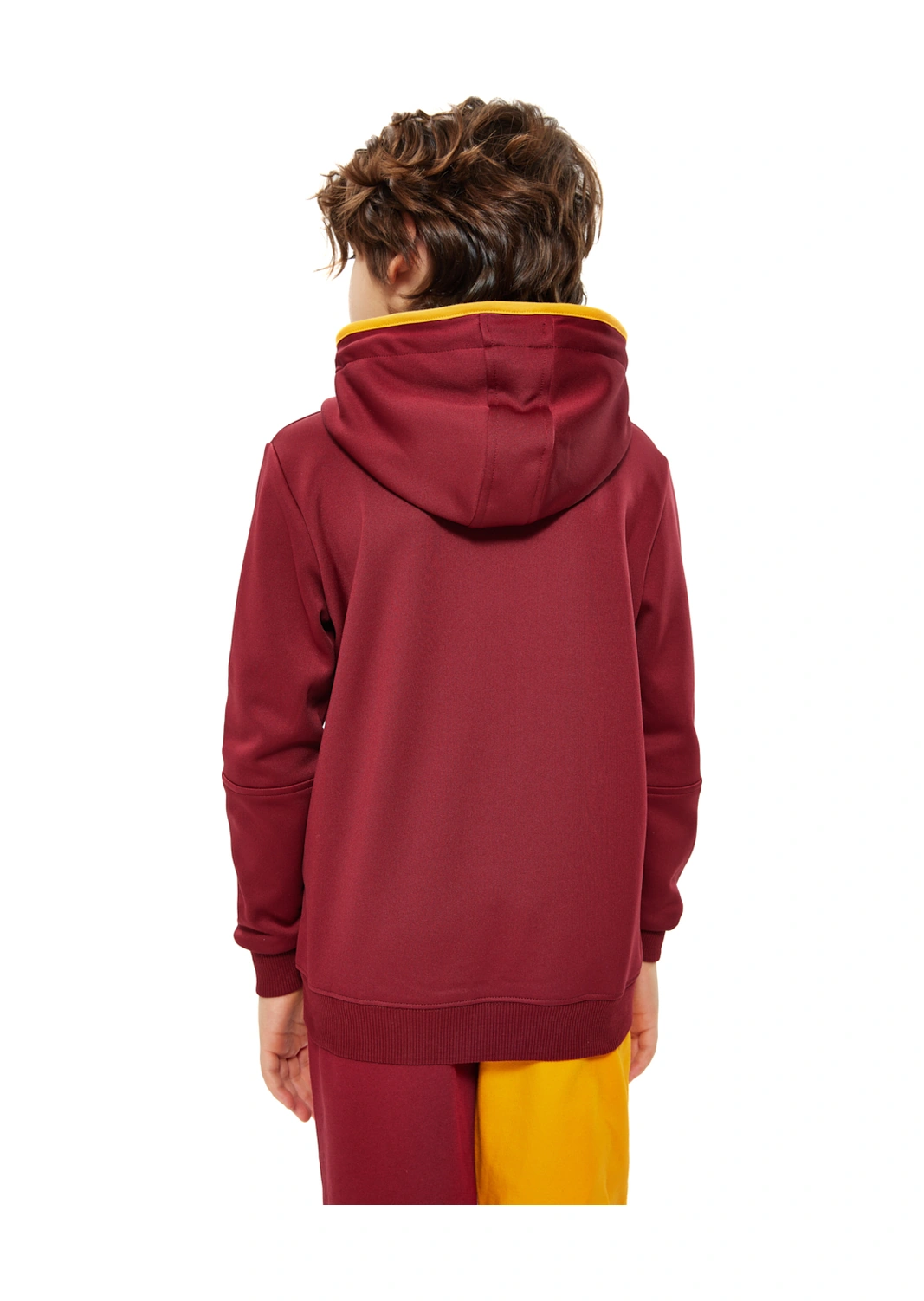 Galatasaray Fermuarlı Çocuk Hoodie C251033 Bordo