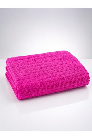 Pembe Kareli Bez Düz Renkli