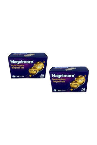 2 Adet Magnimore 60 Tablet