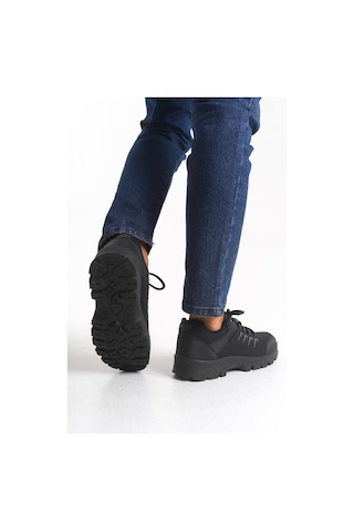 Ghattix Erkek Günlük Kışlık Ayakkabı Siyah Siyah