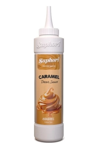 Saphori Karamel Aromalı Dekor Sos Karamel Pasta Sos 750 Gr Saphori Karamel Aromalı Dekor Sos Karamel Pasta Sos 750 Gr