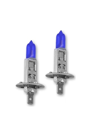 Jsv H1 Halojen Ampul 12v 55w 6500k Far Ampulü Super White 2li Set Beyaz 1 Adet