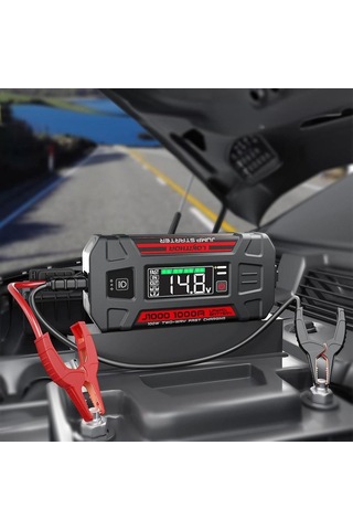 Lokithor J1000 12v 1000amp Lifepo4 Akıllı Akü Takviye + Powerbank + Led Lamba Fr J1000