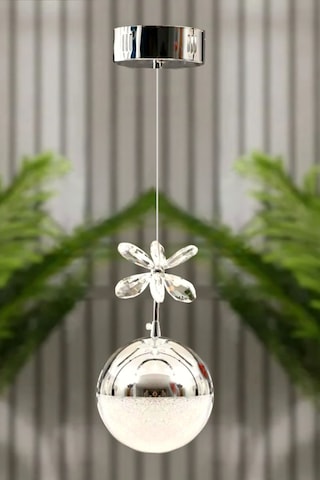 Grate Model Krom Kaplama 3 Renk Metal Salon Mutfak Oturma Yatak Odası Modern Led Sarkıt Tekli Avize