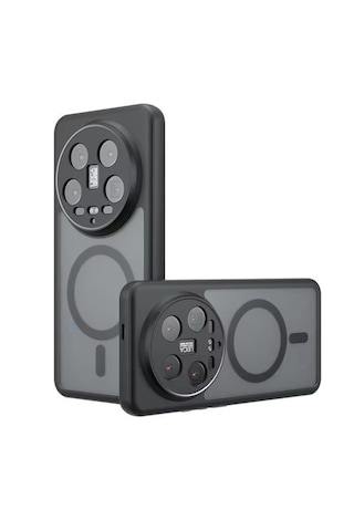 Microcase Xiaomi Mi 15 Ultra Magsafe Uyumlu Mat Yüzey Kılıf Al4967 Siyah