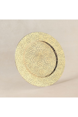 Karaca Home New Year Yılbaşı Snow Supla Gold 33 Cm Gold